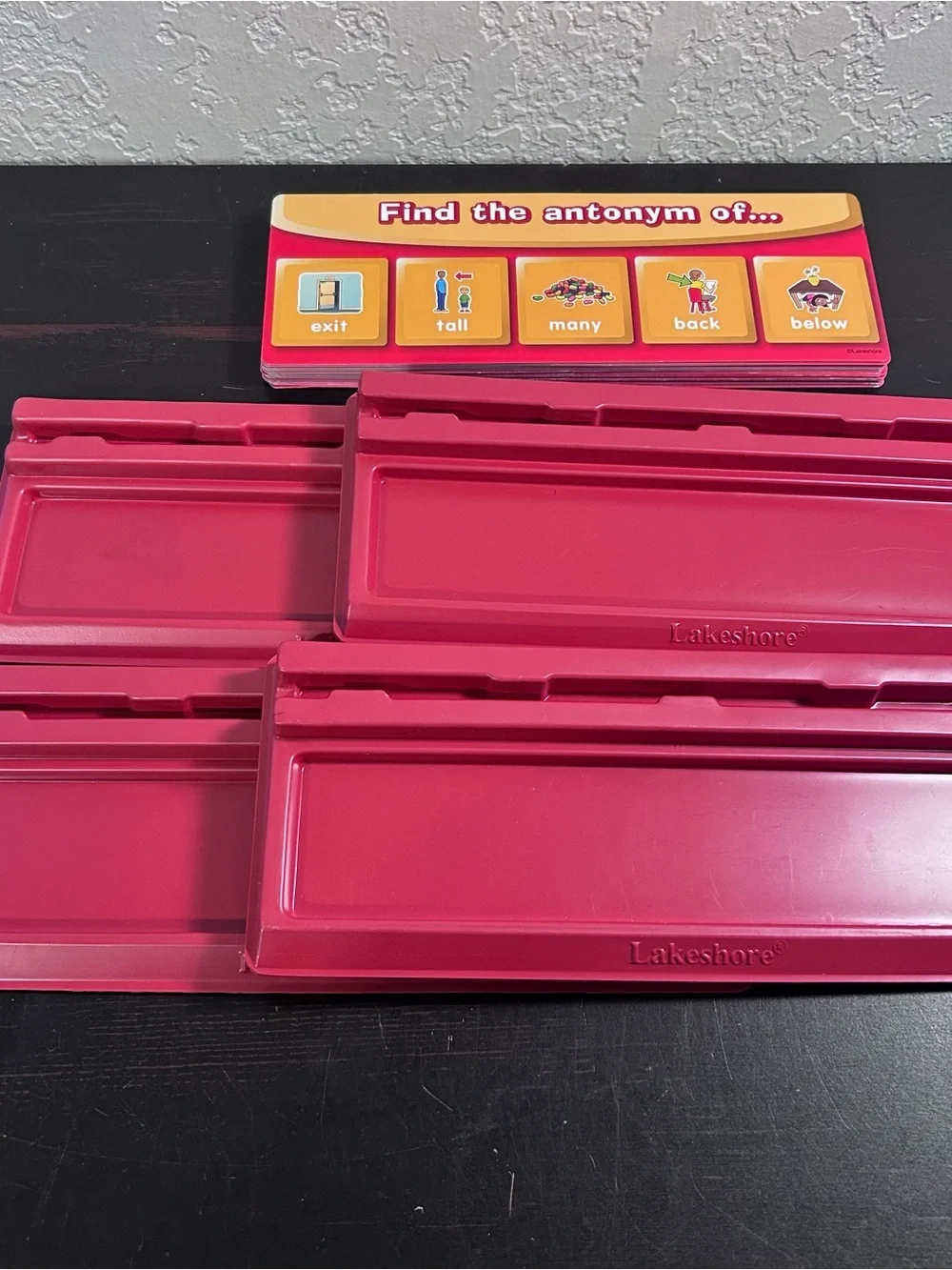 Lakeshore Find the Word Vocabulary Center Homeschool Teacher LL903 Language
